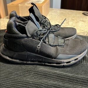 On Running Cloudtec Black Athletic Shoe